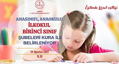 ANASINIFLARI VE BİRİNCİ SINIFLAR İÇİN KURA HEYECANI 