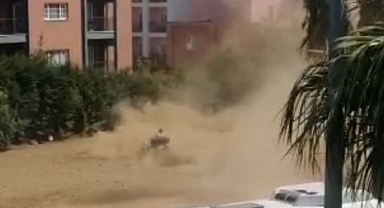 ATV ile drift atan turistlere polisten ceza yağdı