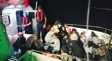 MUĞLA’DA 104 DÜZENSİZ GÖÇMEN KURTARILDI