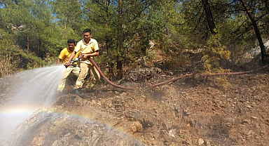 ORMANA SIÇRAMADAN SÖNDÜRÜLDÜ