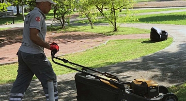 Ortaca’da kuru ot temizliği 