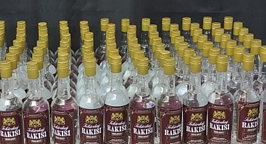 100 ŞİŞE KAÇAK SAHTE ALKOL ELE GEÇİRİLDİ