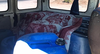 AKARYAKIT HIRSIZLIĞI ŞÜPHELİLERİ POLİSTEN KAÇAMADI