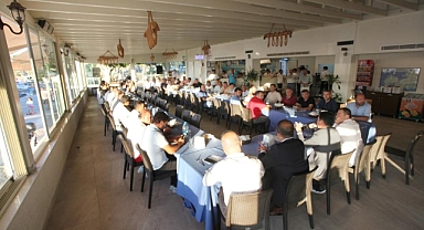 BAŞKAN ARAS MUHTARLARLA BULUŞTU