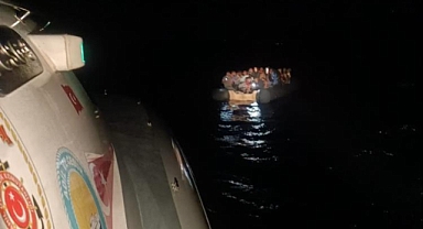 BODRUM'DA 35 DÜZENSİZ GÖÇMEN KURTARILDI