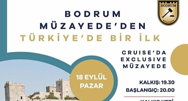 BODRUM MÜZAYEDE TÜRKİYE’DE BİR İLKE İMZA ATIYOR