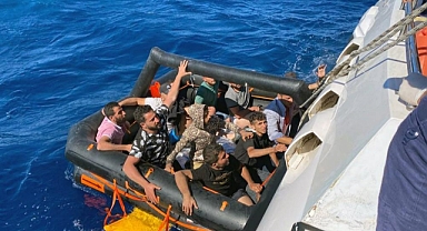 DATÇA’DA 72 DÜZENSİZ GÖÇMEN KURTARILDI