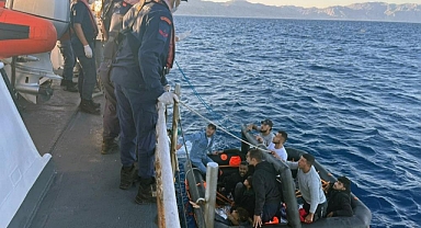 DATÇA VE MARMARİS’TE 118 GÖÇMEN KURTARILDI