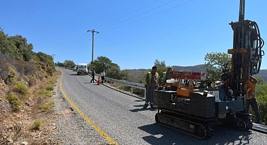 DATÇA YAZI-KNİDOS YOLUNA ÇELİK OTO KORKULUK