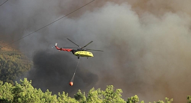 DENİZLİ - MUĞLA SINIRINDA Kİ YANGIN KONTROL ALTINA ALINDI
