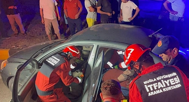 FETHİYE’DE TRAFİK KAZASI: 2 YARALI