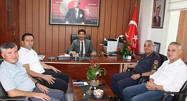 KÖYCEĞİZ İLÇE MİLLİ EĞİTİM MÜDÜRÜ KARAHAN’A ZİYARETLER SÜRÜYOR