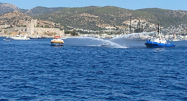 LÜKS MOTORYAT, ALEV ALEV YANDI