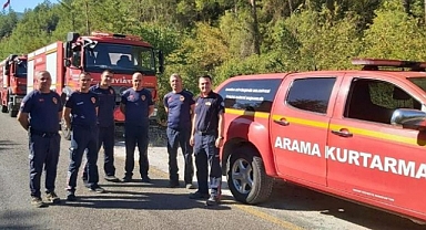 MANİSALI İTFAİYECİLER MARMARİS'TE YANGINLA MÜCADELE EDİYOR