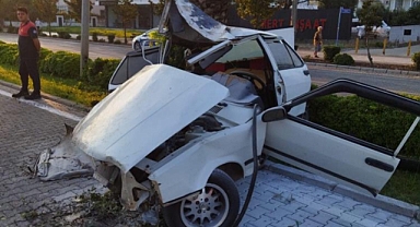 MARMARİS'TE TRAFİK KAZASI: 1 ÖLÜ