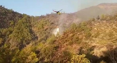 MARMARİS’TEKİ YANGIN KONTROL ALTINA ALINDI