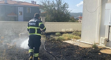 MENTEŞE’DE ÇIKAN YANGIN KORKUTTU