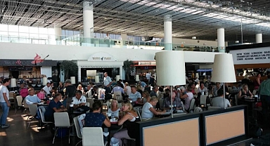 MİLAS-BODRUM HAVAALANI 1 AYDA 754 BİN 736 YOLCUYU AĞIRLADI