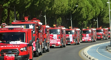 MUĞLA BÜYÜKŞEHİR İTFAİYE ARAÇ SAYISINI 167'YE YÜKSELTTİ