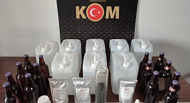 MUĞLA'DA, SAHTE ALKOL OPERASYONU