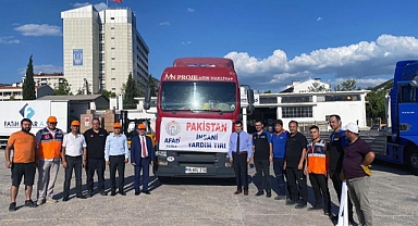 MUĞLA’DAN KARDEŞ ÜLKE PAKİSTAN’A YARDIM