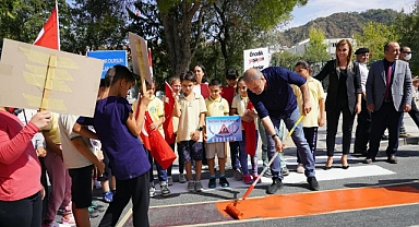 ORTACA’DA ‘YAYALARA SAYGI’ ETKİNLİĞİ