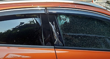 OTOMOBİLE KURŞUN YAĞDIRDILAR