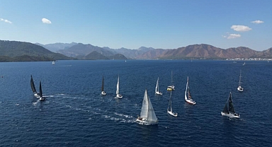 RODOS-MARMARİS YELKEN YARIŞLARI SONA ERDİ