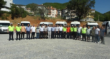 SERVİS ŞOFÖRLERİNE UYGULAMALI EĞİTİM VERİLDİ