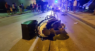 TRAFİK KAZASI 1 KİŞİ AĞIR YARALANDI