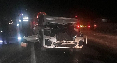 TRAFİK KAZASINDA 3 KİŞİ YARALANDI