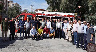 YANGIN SAVAŞÇILARINA ZİYARET