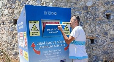 ZİRAİ AMBALAJ ATIKLARI KONTROL EDİLDİ