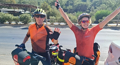 107 GÜNDE 6 BİN KİLOMETRE PEDAL ÇEVİRDİLER