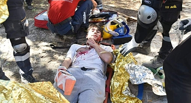 ANTİK KENTTE UMKE'DEN DEPREM TATBİKATI