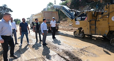 BAŞKAN ARAS, İNCELEMELERDE BULUNDU