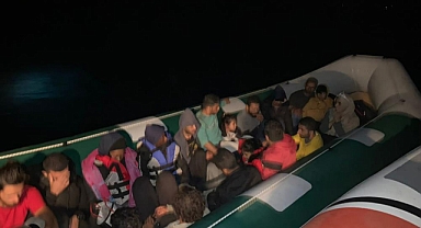 BODRUM’DA 14 DÜZENSİZ GÖÇMEN KURTARILDI, 19 GÖÇMEN YAKALANDI