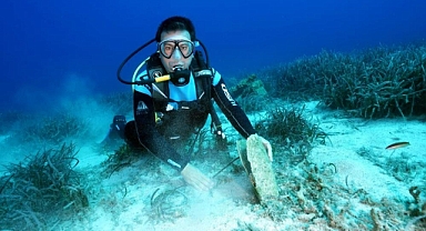 BODRUM’UN SUALTI ZENGİNLİKLERİ BELGESEL OLUYOR