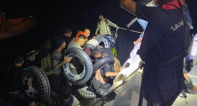 DATÇA’DA 36 DÜZENSİZ GÖÇMEN YAKALANDI