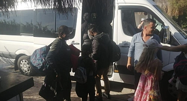 FETHİYE'DE 36 DÜZENSİZ GÖÇMEN YAKALANDI