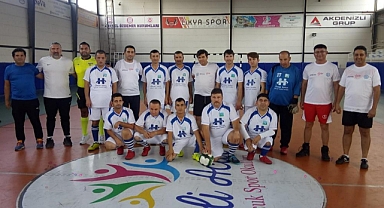 FETHİYE'DE ÖZEL SPORCULAR GÖSTERİ MAÇI YAPTI