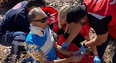 FETHİYE’DE YAMAÇ PARAŞÜTÜ KAZASI: 1 YARALI