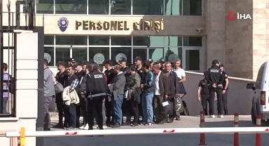 FETÖ OPERASYONUNDA GÖZALTINA ALINAN 102 ŞÜPHELİ ADLİYEYE SEVK EDİLDİ