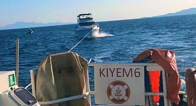 İSTANKÖY AÇIKLARINDA SÜRÜKLENEN TEKNE KURTARILDI