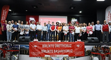 KADIN ÜRETİCİLER BİLGİ YARIŞMASINDA KIYASIYA YARIŞTI