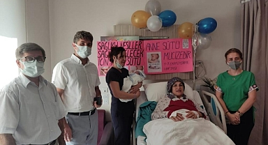 KÖYCEĞİZ DEVLET HASTANESİ’NDE EMZİRME HAFTASI KUTLANDI