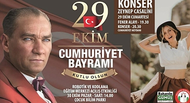 MENTEŞE BELEDİYESİ CUMHURİYET BAYRAMI’NI ETKİNLİKLERLE KUTLUYOR
