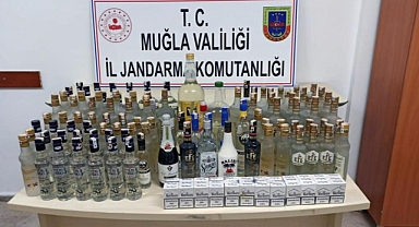 MUĞLA’DA KAÇAK ALKOL OPERASYONU