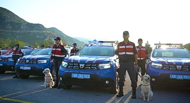 MUĞLA İL JANDARMA'NIN 48 YENİ ARACI TANITILDI