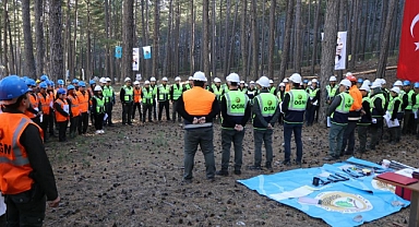 MUĞLA ORMAN BÖLGE MÜDÜRLÜĞÜ'NDE ÜRETİM TATBİKATI YAPILDI